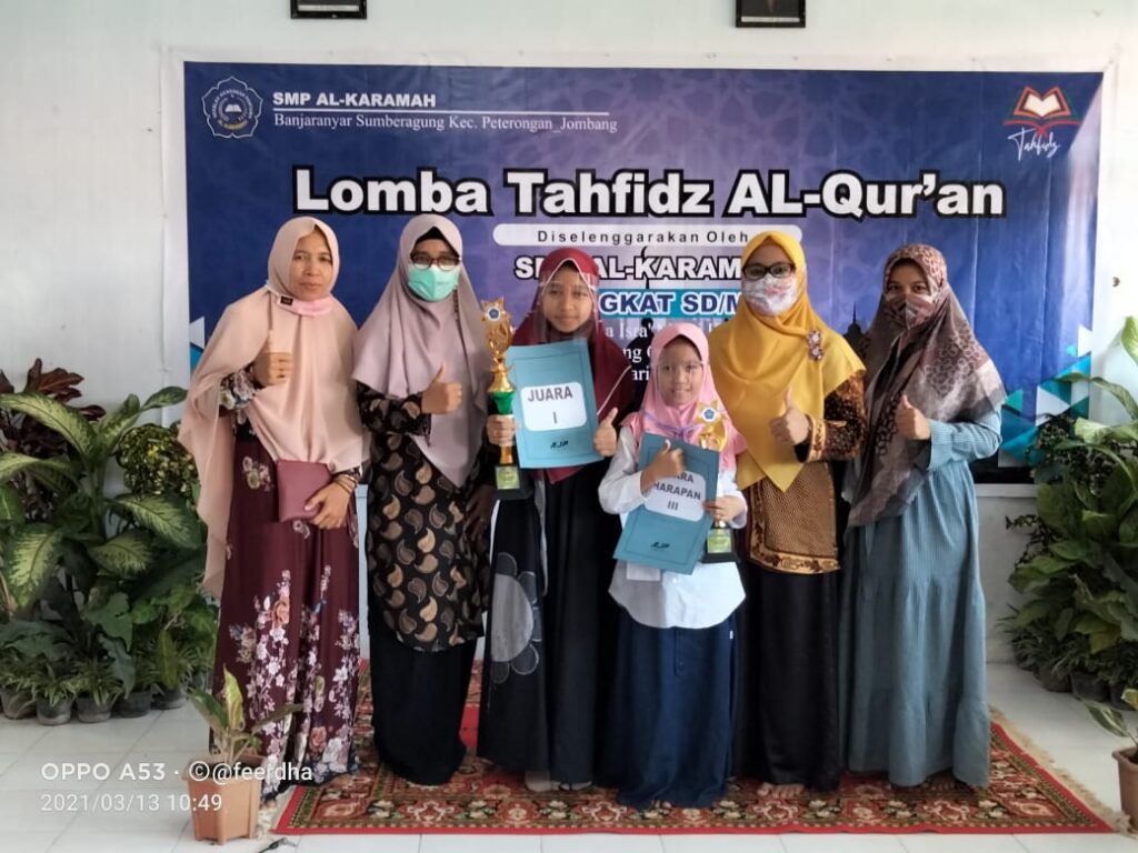 Siswa MIN 4 Jombang Raih Juara Lomba Tahfidz Al Qur’an