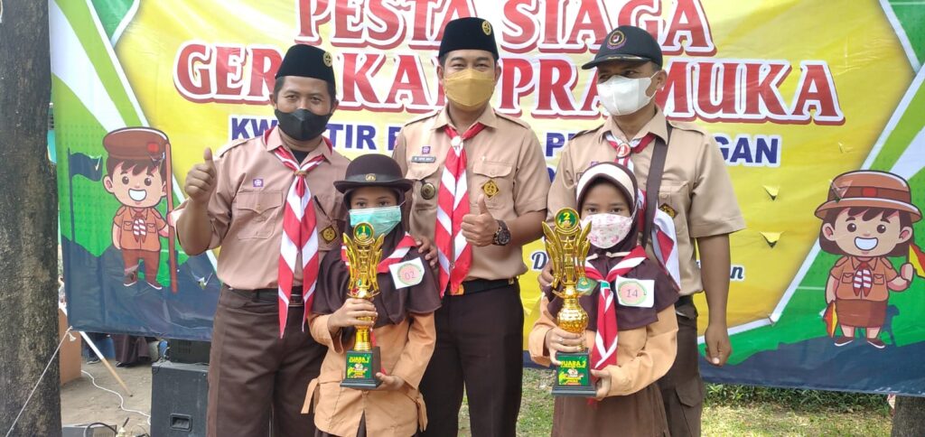 Siswa MIN 4 Jombang Raih 2 Juara lomba Pramuka Pesta Siaga Kwartir Ranting Peterongan Kwartir Cabang Jombang