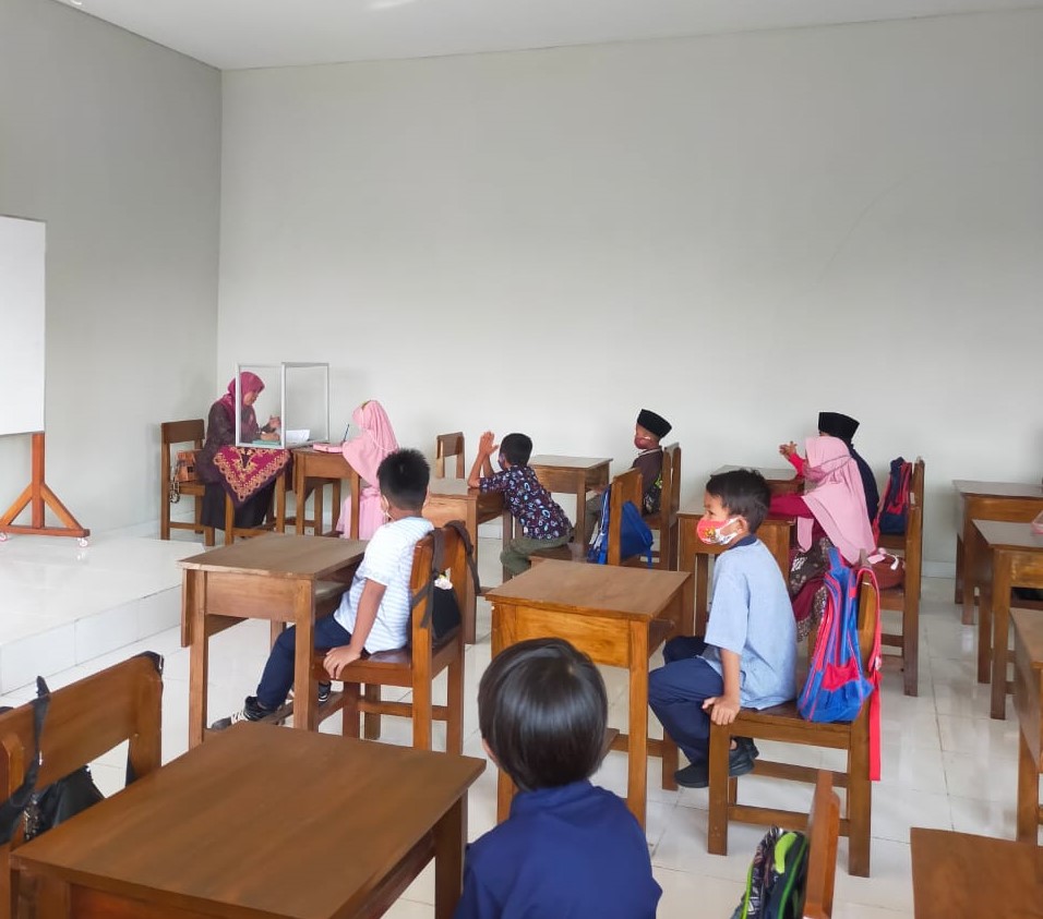 MIN 4 Jombang menggelar pelaksanaan tes seleksi penerimaan peserta didik baru (PPDB)