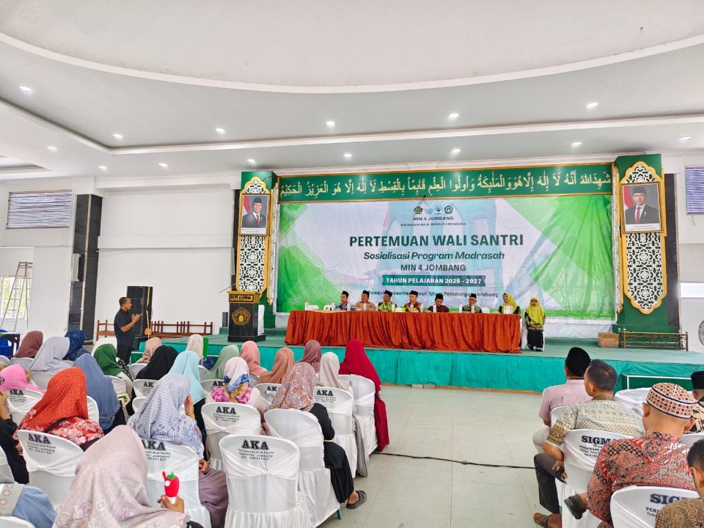 Perkuat Sinergi Pendidikan, MIN 4 Jombang Gelar Sosialisasi Program Madrasah Tahun Ajaran 2026/2027